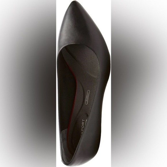 S43. NWT Rockport WOMEN'S TOTAL MOTION KALILA HEEL Black 8 Wide - Picture 3 of 8